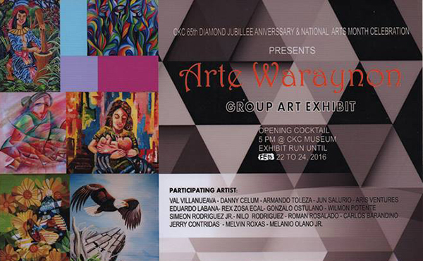 ARTE WARAYNON: A CELEBRATION OF THE ARTS MONTH