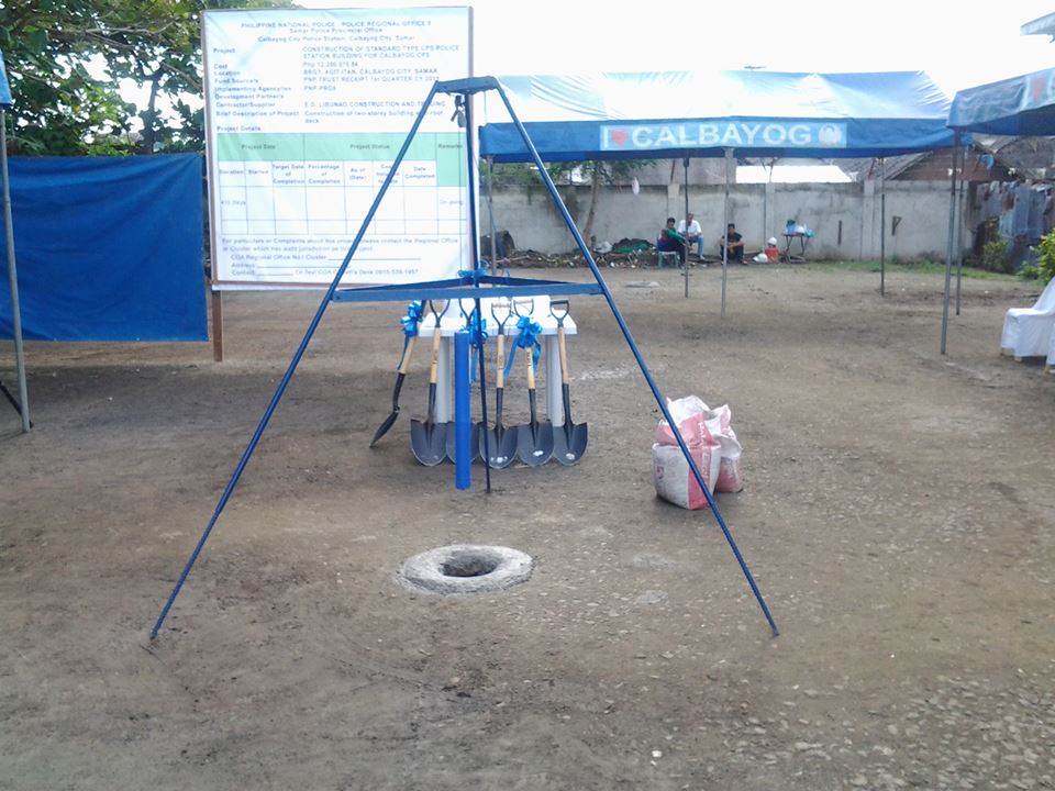 NEW POLICE HEADQUARTERS TO RISE IN CALBAYOG CITY