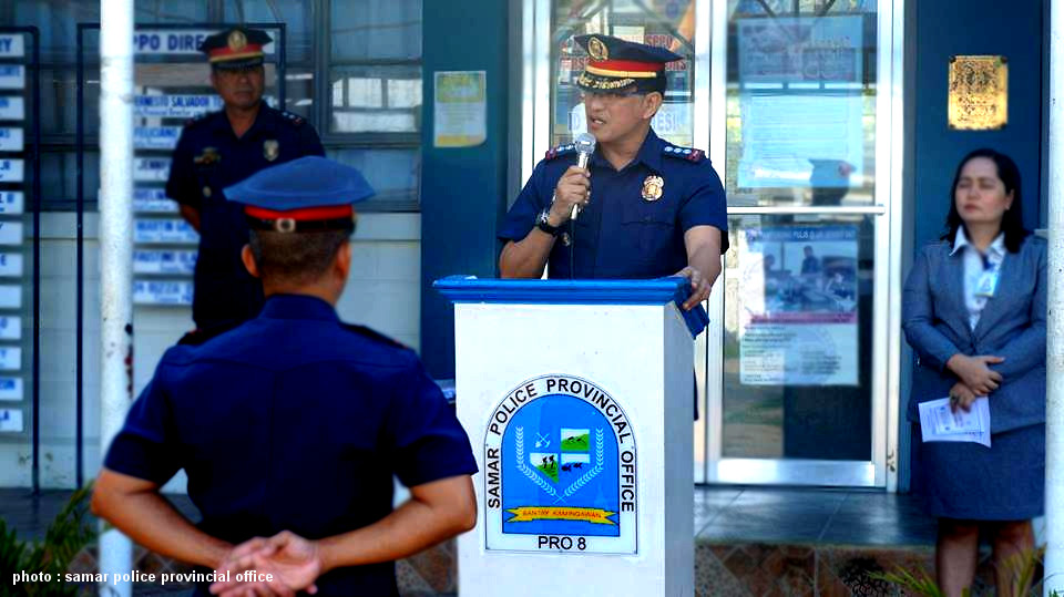 SAMAR PROV’L. POLICE CHIEF ORDERED TO DISBAND PARTISAN ARMED GROUPS IN THE PROVINCE