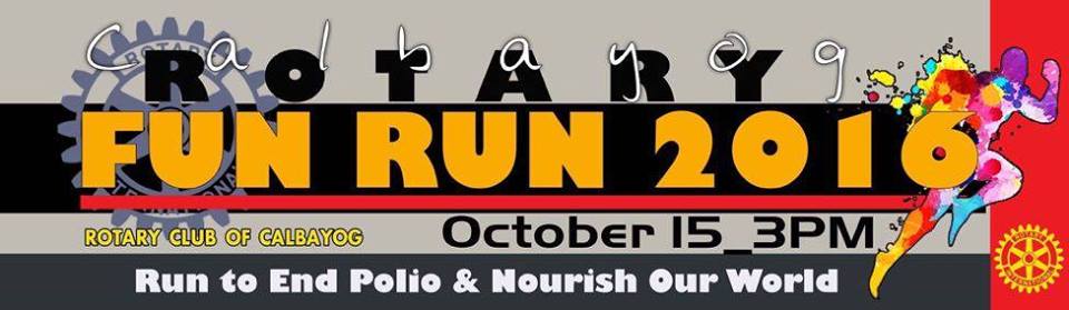 CALBAYOG ROTARY CLUB HOSTS FUN RUN 2016