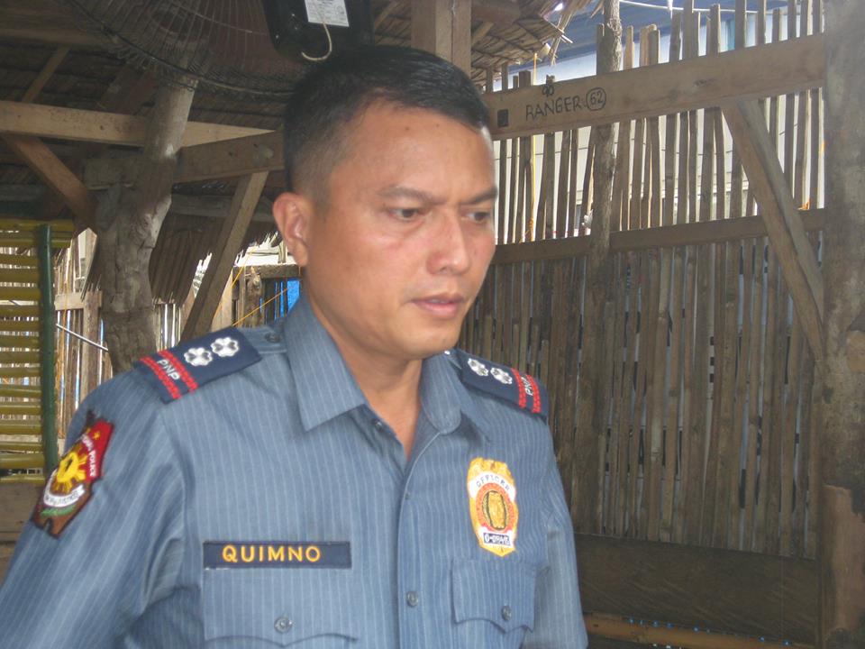 OIC-COP QUIMNO TAKING ON THE CHALLENGE OF LAWLESS ELEMENTS IN CALBAYOG