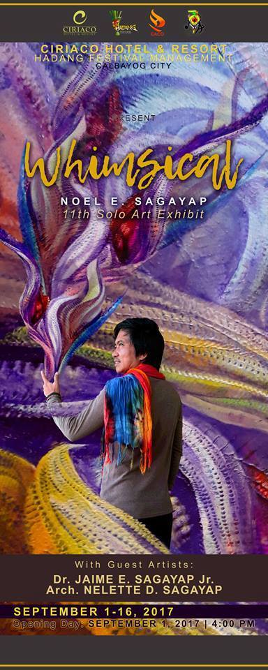 WHIMSICAL: SAGAYAP'S 11TH SOLO ART EXHIBIT