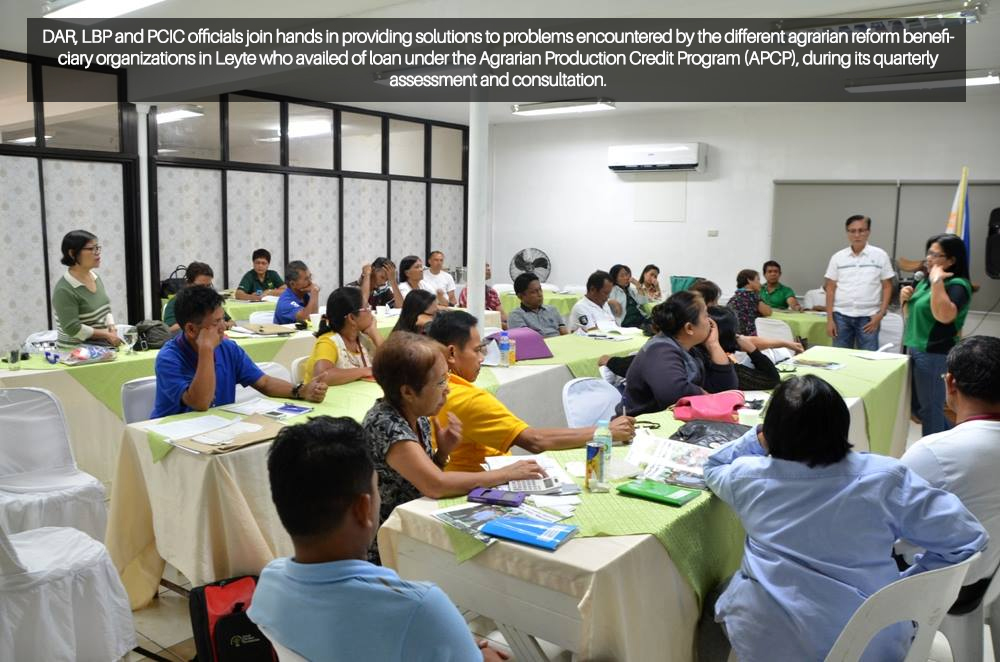 7 LEYTE FARMERS ORGANIZATIONS COMMENDED BY DAR, LBP