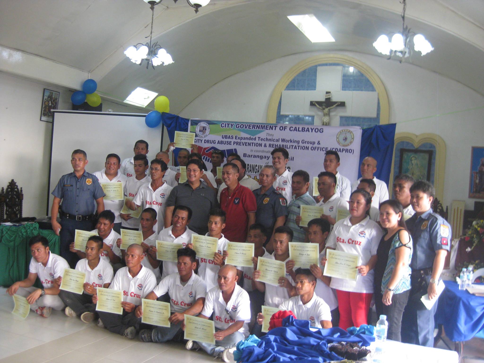 ANTI-ILLEGAL DRUGS PROGRAM PRODUCES FIRST BATCH OF GRADUATES
