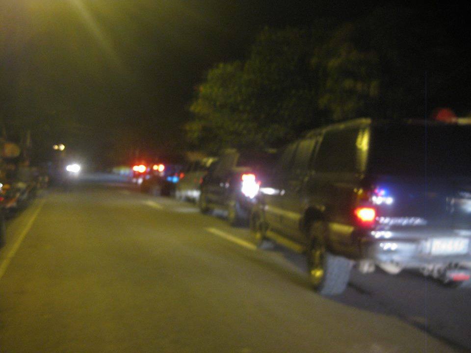 TWO DAYS BEFORE ELECTIONS, HIGHWAY STAND-OFF