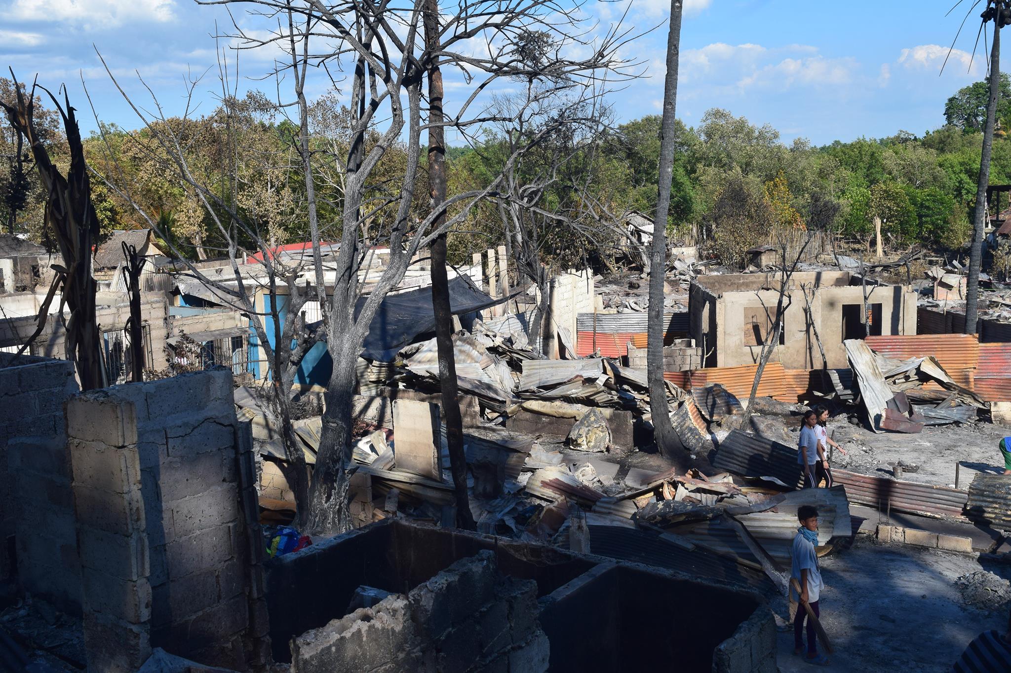 557 INDIVIDUALS OF 189 FAMILIES RENDERED HOMELESS IN FIRE; Php4.6M EST’D. DAMAGE, Massive Relief Operations On-going; Help pours in