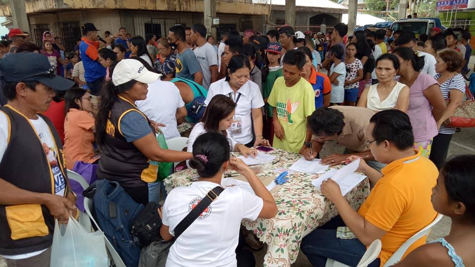 CITY GOVERNMENT PROVIDES PHP10K ASSISTANCE TO ALL FAMILIES IN FIRE AREA