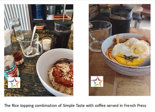 FOOD SERVINGS ON A PERSONAL NOTE