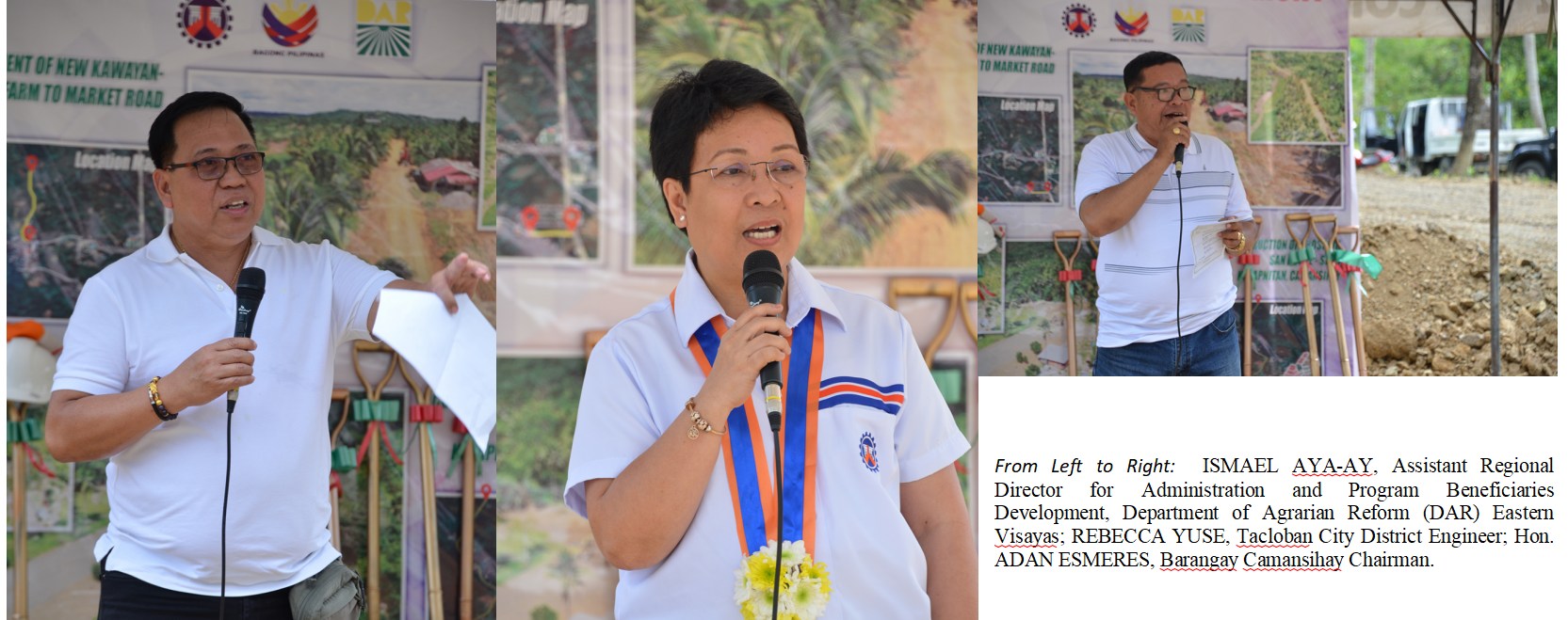 TACLOBAN’S FARMING VILLAGES GET ROADS