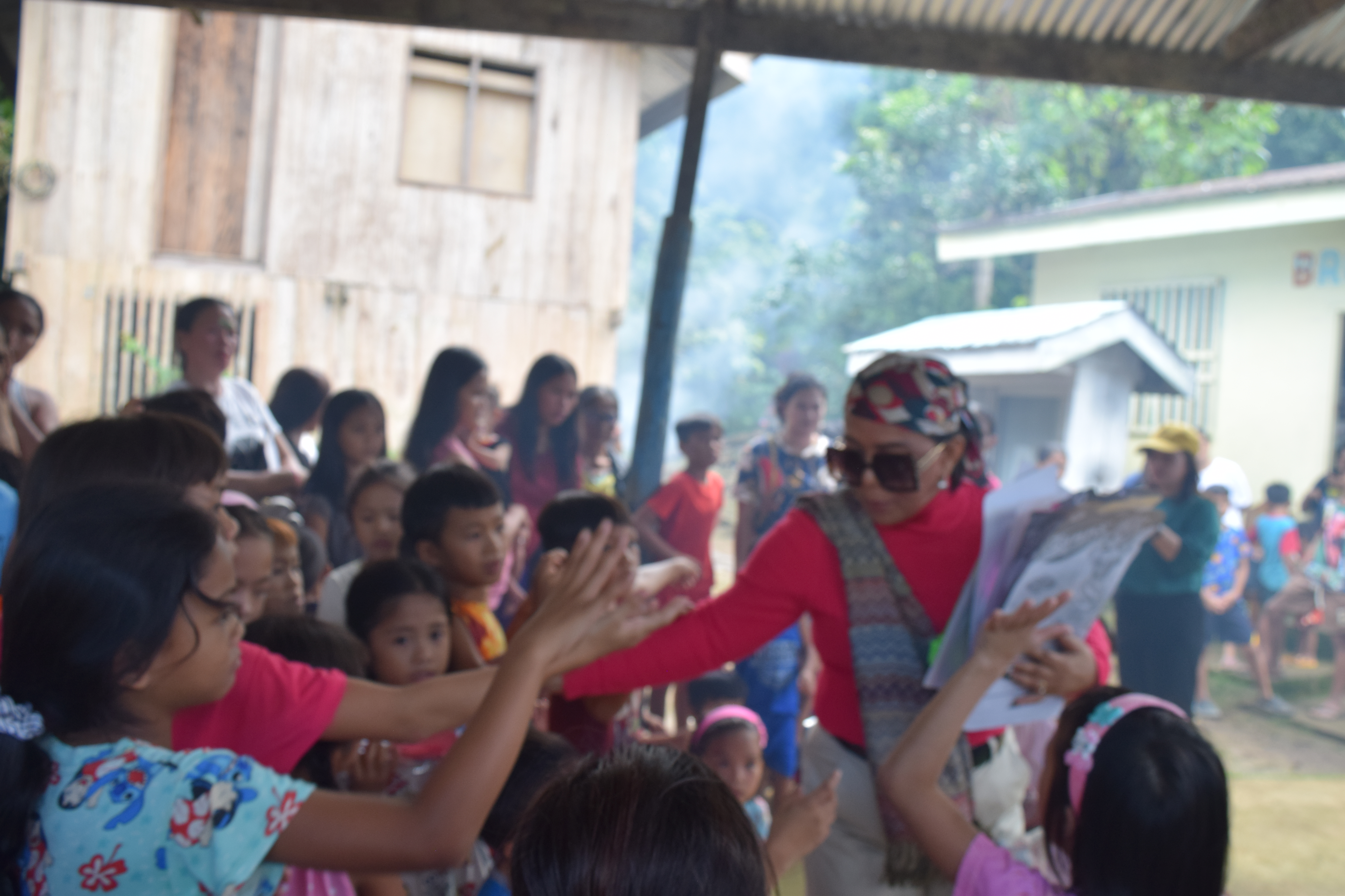 EVMWB FIRST OUTREACH SERVICE FOR CY2025 LIGHTS UP FACES OF CHILDREN & PARENTS IN A RURAL AREA