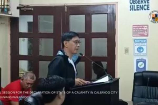 Calbayog City: Under a State of Calamity