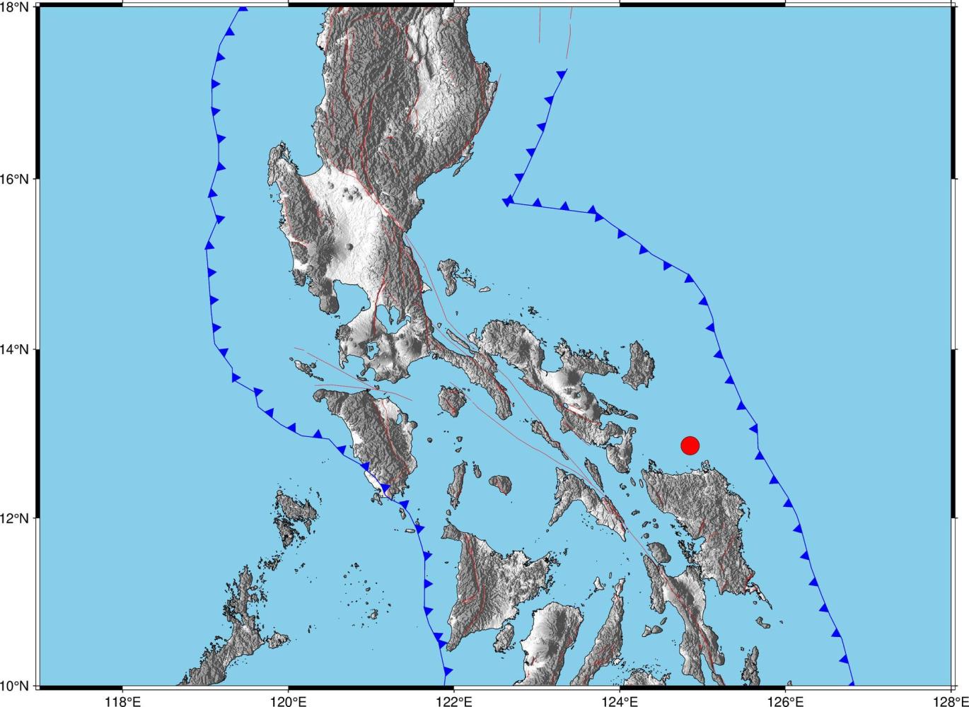 Magnitude 5.7 Earthquake Shakes Northern Samar
