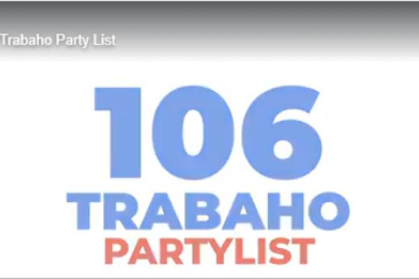 106 Trabaho Partylist Umapela Ukol sa Dagdag na Buwis sa Freelancers