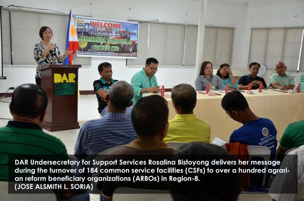 DAR Turns Over P72M Worth of Farm Equipment