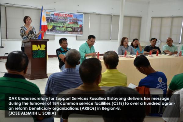 DAR Turns Over P72M Worth of Farm Equipment