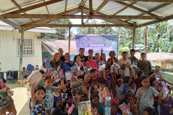 EVMWB First Outreach Service for CY2025 Lights UP Faces of Children & Parents in a Rural Area