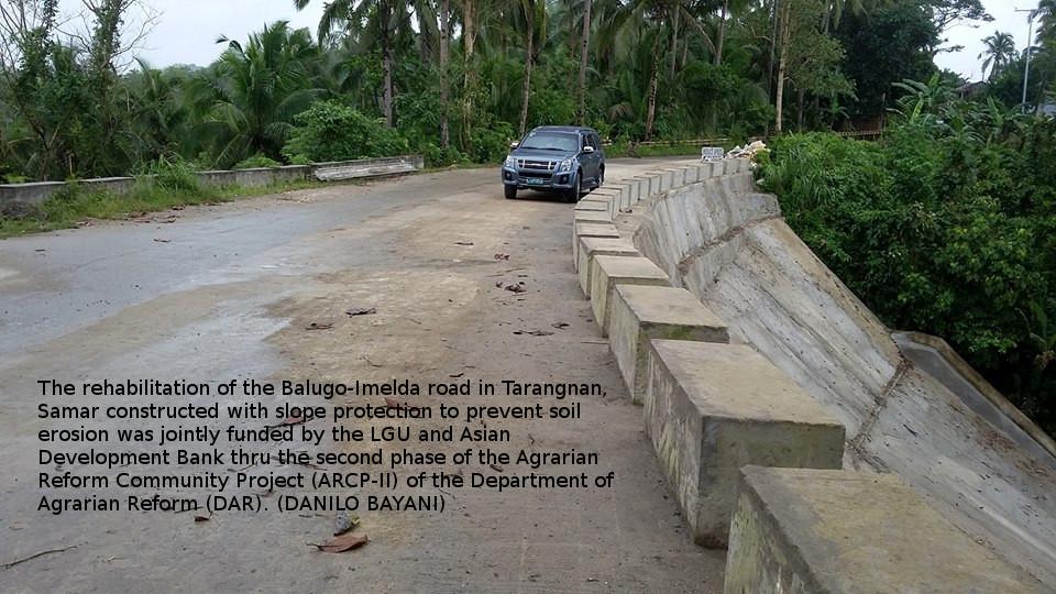 DAR Rehabilitates 10-km Tarangnan Road