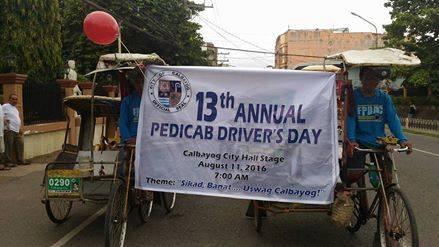 August 11, 2016, 13th Tricycle Drivers' Day in Calbayog