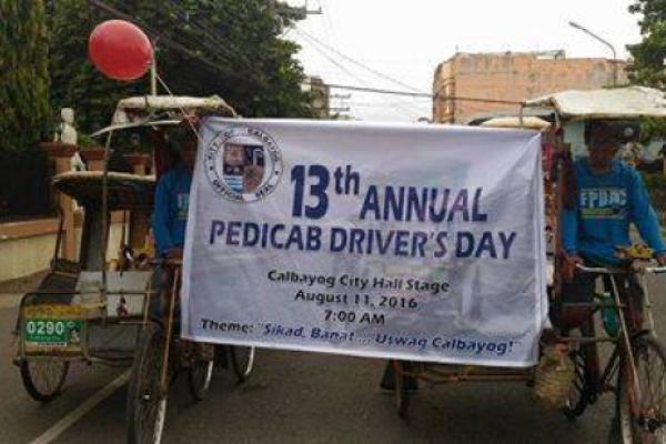 August 11, 2016, 13th Tricycle Drivers' Day in Calbayog