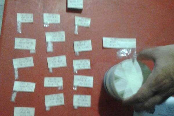 Suspected Shabu and Drug Paraphernalia Seized During Search