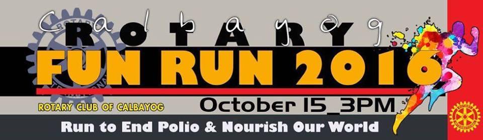 Calbayog Rotary Club Hosts Fun Run 2016