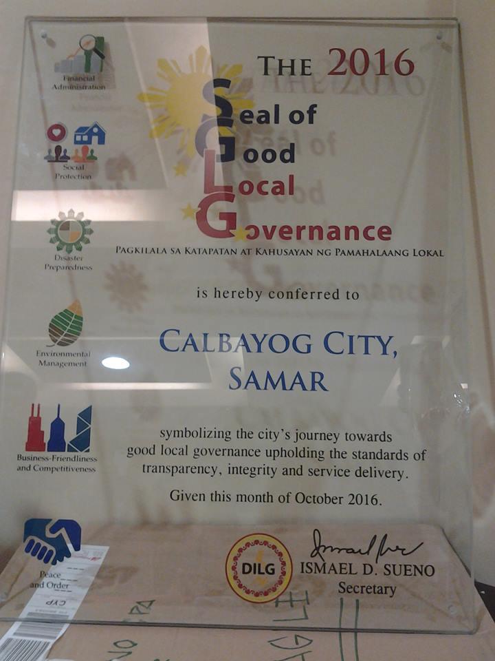 Calbayog City to Receive Php3.4M Performance Challenge Fund