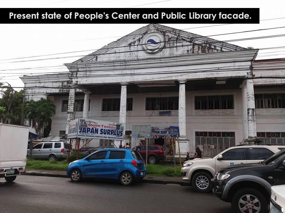 People's Center and Library in Deteriorating State