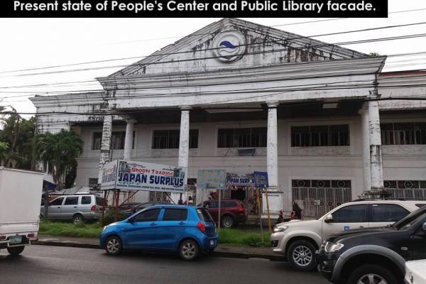 People's Center and Library in Deteriorating State