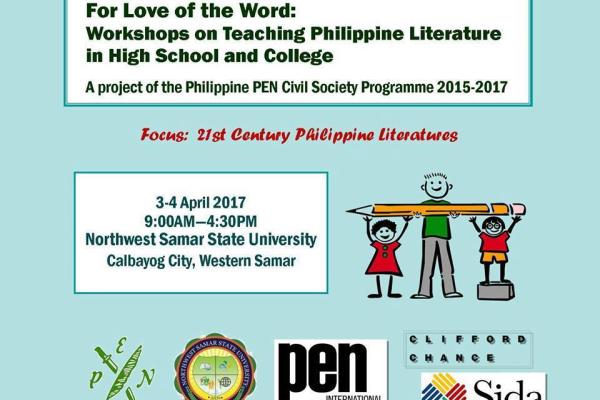 PEN and NWSSU to Hold Teaching Philippine Literature Workshop