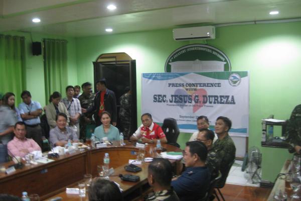 Sec. Dureza: LGU's Prioritized in OPAPP/PAMANA Projects Implementation
