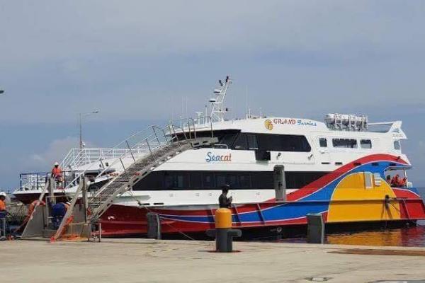 Grand Ferries Scheds Inaug of Its Baby on Triple 8