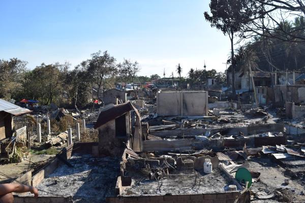 557 Individuals of 189 Families Rendered Homeless in Fire; Php4.6M Est'd. Damage, Massive Relief Operations On-going; Help pours in