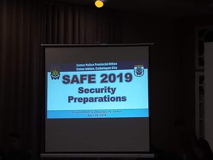 PNP, AFP On-Alert for May 13 Elections; Identified Hot Spots for Samar 1st District