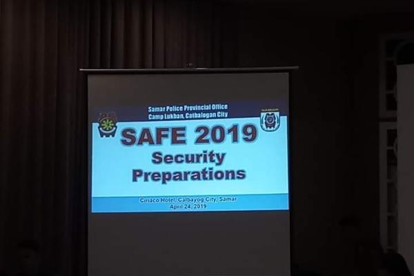 PNP, AFP On-Alert for May 13 Elections; Identified Hot Spots for Samar 1st District