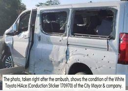 21 Policemen Face Admin Case for the Ambush of Calbayog City Mayor;  PNP RD 8, Not Included