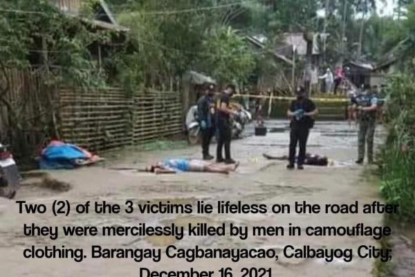 Murdered:  3 Helpless Barangay Leaders