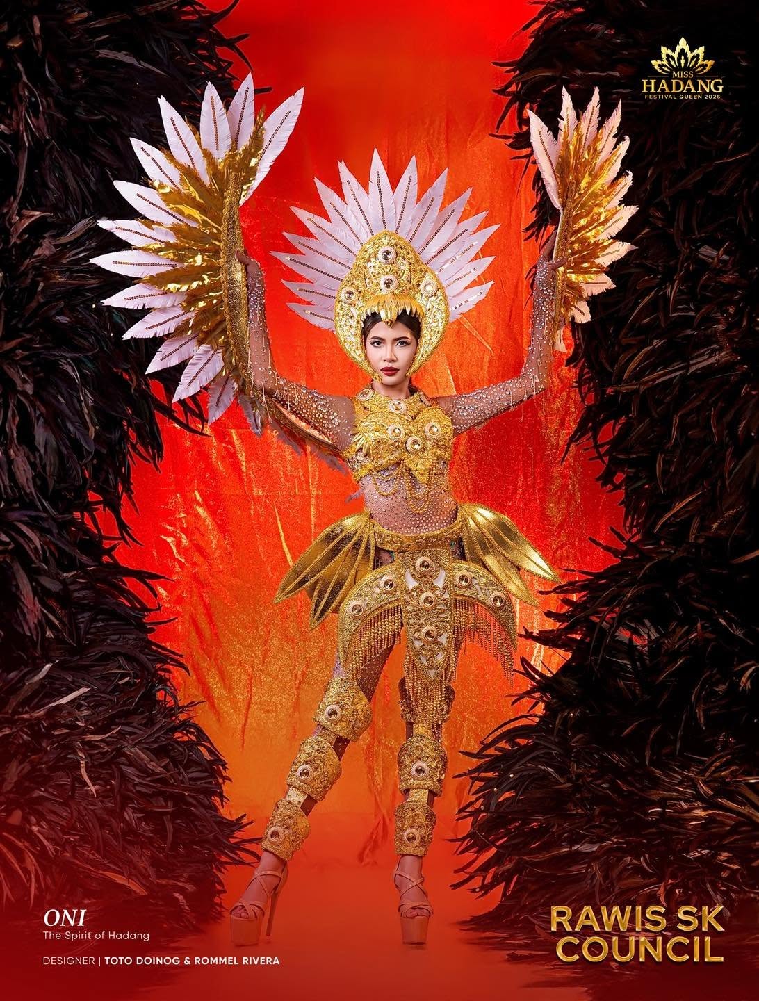 Ashley Nicole Titoy of the Rawis SK Council in “Oni: The Spirit of Hadang.” (Photo from Miss Hadang Facebook page)